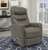 Gemini Manual Swivel Glider Recliner in Ice Leather by Parker House - MGEM#812GS-ICE - Image 2 of 0