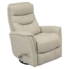 Gemini Manual Swivel Glider Recliner in Ivory Leather by Parker House - MGEM#812GS-IV - Image 2 of 0