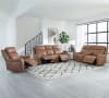 Haywood Power Glider Recliner with Power Headrest in Rich Butternut Leather by Parker House - PH-MHAY-812GPH-BTNT - Image 4 of 0