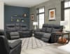 Mason 2 Piece Power Reclining Set with Power Headrests and USB Ports in Charcoal Fabric by Parker House - MMA-321CPH-CHA-SET - Image 1 of 0