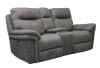 Mason Power Reclining Console Loveseat with Power Headrests and USB Port in Carbon Fabric by Parker House - MMA#822CPH-CRB - Image 2 of 0