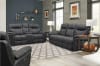 Mason Power Reclining Sofa with Power Headrests and USB Port in Charcoal Fabric by Parker House - MMA#832PH-CHA - Image 4 of 0