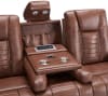 Megatron Power Drop Down Console Sofa in Tinsmith Fabric by Parker House - MMEG#832PH-TIN - Image 3 of 0
