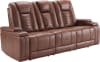 Megatron Power Drop Down Console Sofa in Umber Fabric by Parker House - MMEG#832PH-UMB - Image 4 of 0