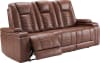 Megatron Power Drop Down Console Sofa in Umber Fabric by Parker House - MMEG#832PH-UMB - Image 5 of 0