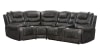 Outlaw 5 Piece Power Sectional in Stallion Fabric by Parker House - MOUT-5-STA - Image 1 of 0