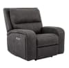 Polaris 2 Piece Power Reclining Set with Power Headrests and USB Ports in Slate Fabric by Parker House - MPOL-832PH-SLA-SET - Image 4 of 0