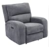 Polaris 6 Piece Power Reclining Sectional with Power Headrests and USB Ports in Bizmark Grey Fabric by Parker House - MPOL-BIG-6 - Image 4 of 0