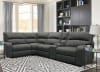 Polaris BUILD YOUR OWN Sectional with Power Headrests and USB Ports in Slate Fabric by Parker House - MPOL-SLA-BYO - Image 4 of 0