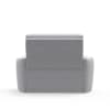 Richland Power Recliner Chair with Power Headrest in Bristol Grey Cover by Parker House - PH-MRIC-812PH-BRGR - Image 5 of 0