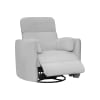 Radius Manual Swivel Glider Recliner Chair in Angora Linen by Parker House - PH-MRAD-812GS-ANLI - Image 3 of 0