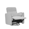 Radius Manual Swivel Glider Recliner Chair in Angora Linen by Parker House - PH-MRAD-812GS-ANLI - Image 5 of 0