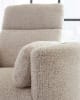Radius Manual Swivel Glider Recliner Chair in Burlap Cover by Parker House - PH-MRAD-812GS-BRLP - Image 2 of 0