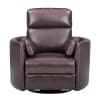 Radius Manual Swivel Glider Recliner Chair in Hickory Brown Cover by Parker House - PH-MRAD-812GS-HIBR - Image 5 of 0