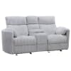 Radius Power Glider Console Loveseat in Mega Grey Cover by Parker House - PH-MRAD-822CPG-MGGR - Image 2 of 0