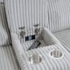 Radius Power Glider Console Loveseat in Mega Grey Cover by Parker House - PH-MRAD-822CPG-MGGR - Image 3 of 0