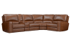 Rockford 5 Piece Power Reclining Sectional in Verona Saddle Leather by Parker House - MROC-5-VSA - Image 1 of 0