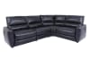 Samson 4 Piece Sectional with Power Headrests and USB Ports in Banner Navy Fabric by Parker House - MSAM-4 - Image 1 of 0