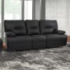 Spartacus Power Sofa with Power Headrest and USB Port in Black Fabric by Parker House - MSPA#832PH-BLC - Image 1 of 0