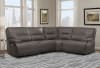 Spartacus 4 Piece Power Reclining Sectional with Power Headrests and USB Ports in Haze Fabric by Parker House - MSPA-HAZ-4 - Image 1 of 0