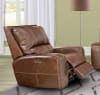 Swift 5 Piece Power Reclining Sectional with Power Headrest and USB Ports in Bourbon Leather by Parker House - MSWI-05 - Image 2 of 0