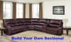 Swift BUILD YOUR OWN Sectional with Power Headrest and USB Ports in Clydesdale Leather by Parker House - MSWI-CLY-BYO - Image 1 of 0