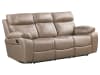 Theon Manual Reclining Sofa with Drop Down Table in Stokes Toffee Cover by Parker House - PH-MTHE-834-STOF - Image 2 of 0