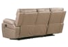 Theon Manual Reclining Sofa with Drop Down Table in Stokes Toffee Cover by Parker House - PH-MTHE-834-STOF - Image 4 of 0