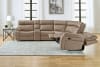 Theon 6 Piece Modular Manual Reclining Sectional in Stokes Toffee Cover by Parker House - PH-MTHE-PACKA-STOF - Image 3 of 0