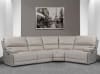 Whitman 4 Piece Power Cordless Sectional with Power Headrests and USB Ports in Verona Linen Leather by Parker House - MWHI-4-VLI - Image 1 of 0