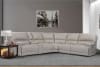 Whitman 4 Piece Power Cordless Sectional with Power Headrests and USB Ports in Verona Linen Leather by Parker House - MWHI-4-VLI - Image 2 of 0
