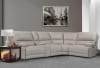 Whitman 5 Piece Power Cordless Sectional with Power Headrests and USB Ports in Verona Linen Leather by Parker House - MWHI-5-VLI - Image 1 of 0