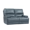 Whitman Power Cordless Loveseat with Power Headrest and USB Port in Verona Azure Leather by Parker House - MWHI#822PH-P25-VAZ - Image 1 of 0