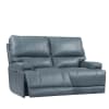 Whitman Power Cordless Loveseat with Power Headrest and USB Port in Verona Azure Leather by Parker House - MWHI#822PH-P25-VAZ - Image 2 of 0