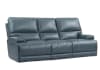 Whitman Power Cordless Sofa with Power Headrest and USB Port in Verona Azure Leather by Parker House - MWHI#832PH-P25-VAZ - Image 2 of 0