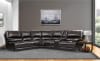 Whitman 6 Piece Power Cordless Sectional with Power Headrests and USB Ports in Verona Coffee Leather by Parker House - MWHI-PACKA(H)-P50-VCO - Image 2 of 0