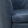 Barolo Swivel Club Chair in Vintage Navy Leather by Parker House - SBAR#912S-VGNV - Image 4 of 0