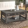 Sundance Everywhere Console Table in Smokey Grey Finish by Parker House - SUN#09-SGR - Image 3 of 0