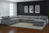 Exhale 6 Piece Modular Sectional in Mathis Thunder Fabric by Parker House - SXHL-PACK6A-MTHU - Image 1 of 0