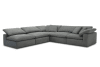 Exhale 6 Piece Modular Sectional in Mathis Thunder Fabric by Parker House - SXHL-PACK6A-MTHU - Image 3 of 0
