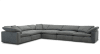 Exhale 6 Piece Modular Sectional in Mathis Thunder Fabric by Parker House - SXHL-PACK6A-MTHU - Image 4 of 0
