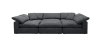 Exhale 6 Piece Modular Sectional in Mathis Thunder Fabric by Parker House - SXHL-PACK6A-MTHU - Image 5 of 0