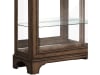 Accents Sliding Door Curio w/ Glass Shelves in Medium Wood Finish by Pulaski - PUL-P021768 - Image 3 of 0