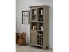 Accents Kitchen Curio with Wine Storage in Medium Wood Finish by Pulaski - PUL-P021770 - Image 2 of 0
