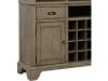 Accents Kitchen Curio with Wine Storage in Medium Wood Finish by Pulaski - PUL-P021770 - Image 4 of 0