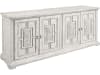 Accents 4 Door Entertainment Credenza in White and Beige Finish by Pulaski - PUL-P301004 - Image 1 of 0