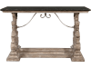 Accents Marble Top Console Table in Silver and Gold Finish by Pulaski - PUL-P301015 - Image 2 of 0