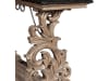 Accents Marble Top Console Table in Silver and Gold Finish by Pulaski - PUL-P301015 - Image 4 of 0