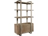 Accents Industrial Contemporary Book Shelf in Gray and Light Wood Finish by Pulaski - PUL-P301028 - Image 5 of 0