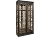 Accents Display Cabinet in Gold and Dark Wood Finish by Pulaski - PUL-P301529 - Image 4 of 0